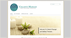 Desktop Screenshot of colleensmassage.com